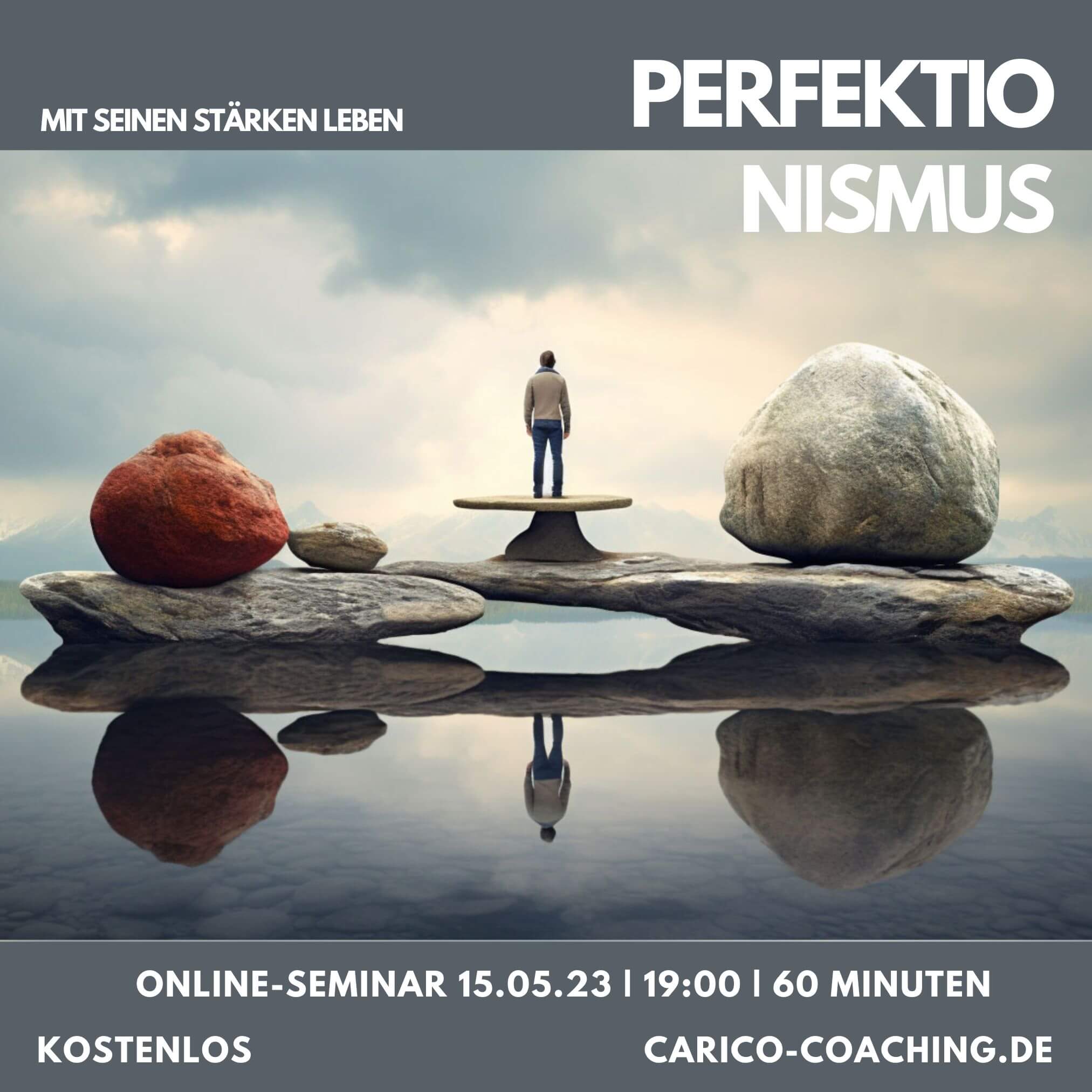 Perfektionismus Online Seminar am 15.05.2023