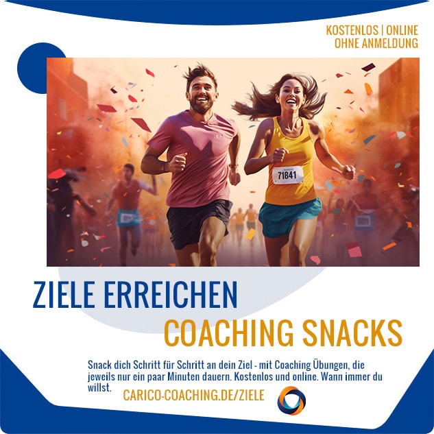 Coaching snacks: setting and achieving goals